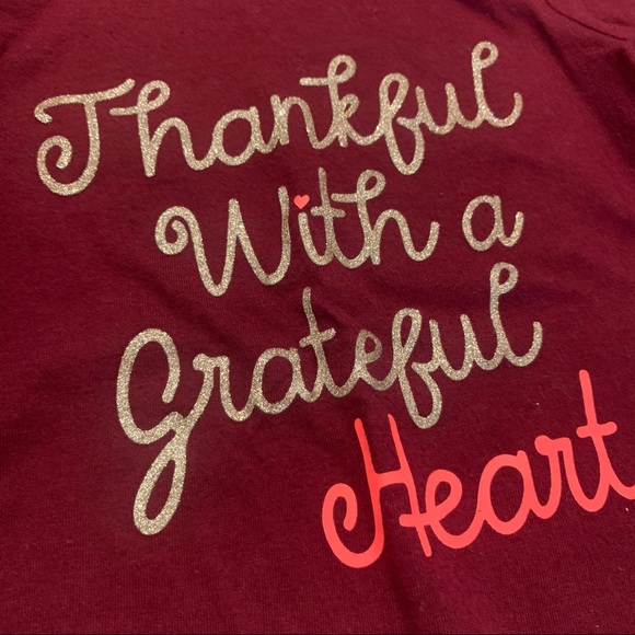 Girls Thanksgiving shirt - Picture 2 of 3